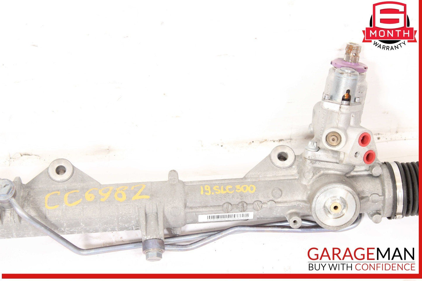 12-20 Mercedes R172 SLC300 SLK350 Power Steering Rack and Pinion Assembly OEM