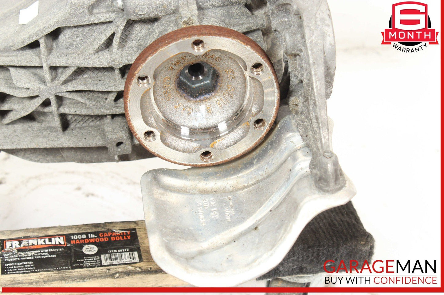 14-17 Audi SQ5 3.0 Rear Diff Differential Axle Carrier Assembly OEM