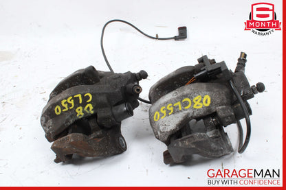 07-14 Mercedes W216 CL550 Rear Left & Right Brake Caliper Calipers Set of 2