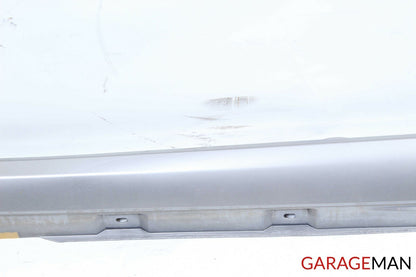 06-09 Mercedes W251 R350 Left Driver Side Rocker Skirt Molding Panel Silver OEM