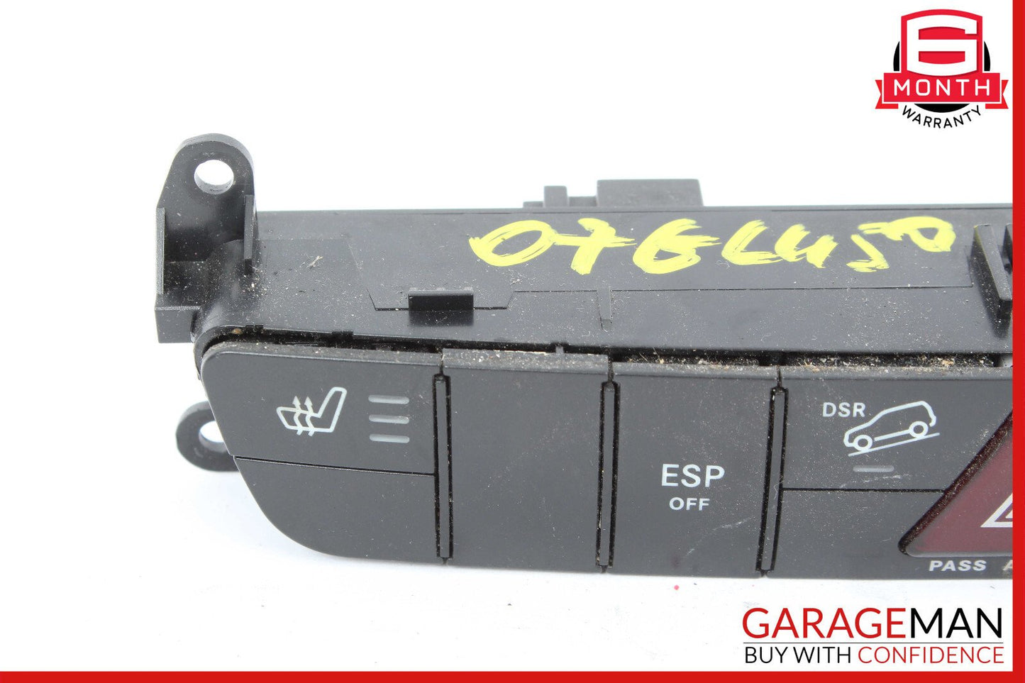 06-12 Mercedes X164 GL450 ML550 Hazard Control Switch Panel 1648709210 OEM