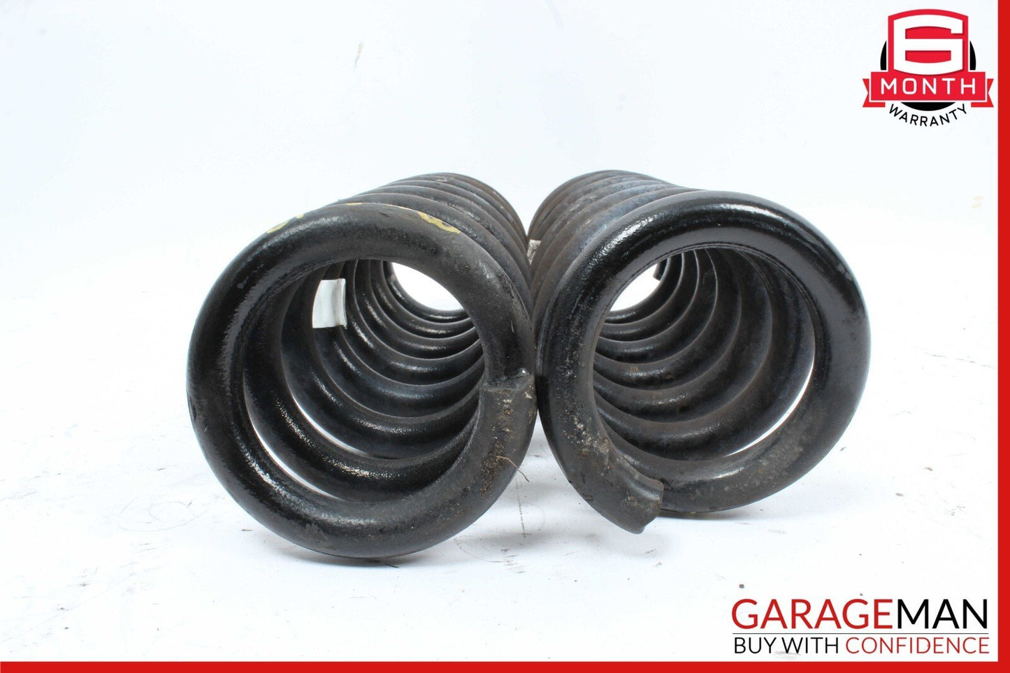 14-17 Maserati Ghibli Rear Right & Left Suspension Coil Spring Absorber Set OEM