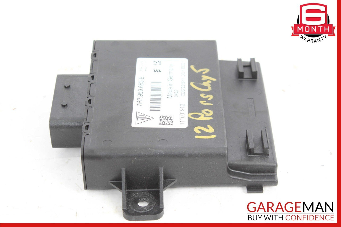 11-18 Porsche Cayenne 958 Voltage Stabiliser Converter Control Module Unit