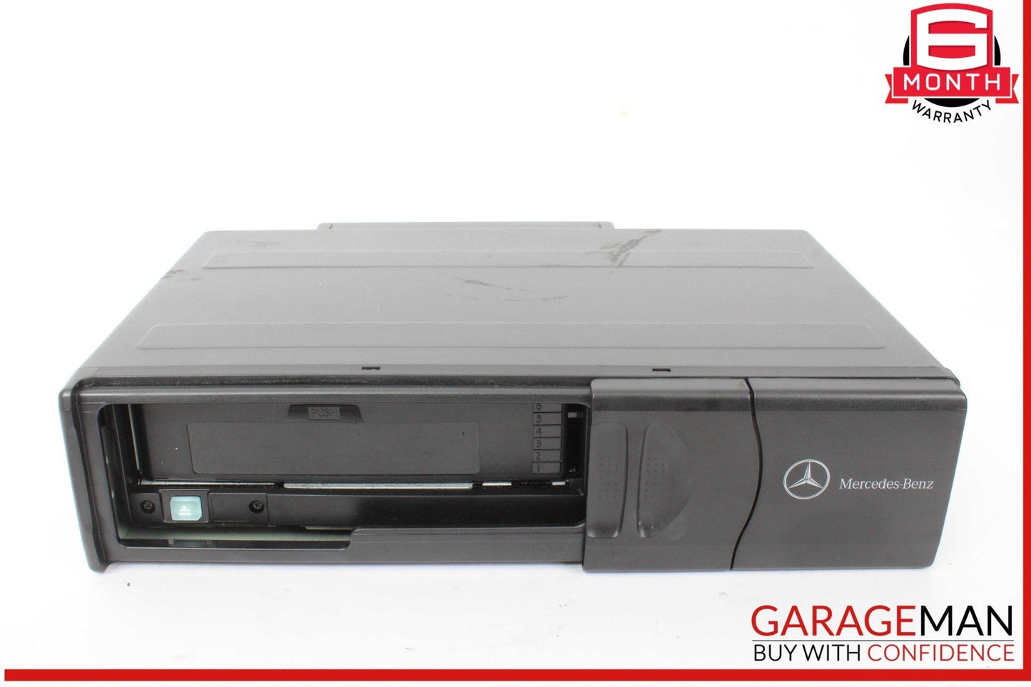 03-08 Mercedes W203 C230 CL500 CLK500 CD Changer 6 Disk Player 2208274642 OEM