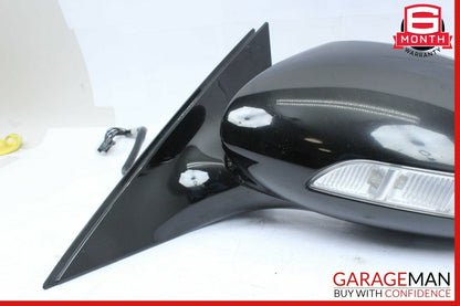 07-09 Mercedes W221 S550 S600 Front Left Side Mirror Door Rear View Black