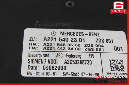 07-14 Mercedes S600 CL63 AMG Active Body Control ABC Suspension Module Control
