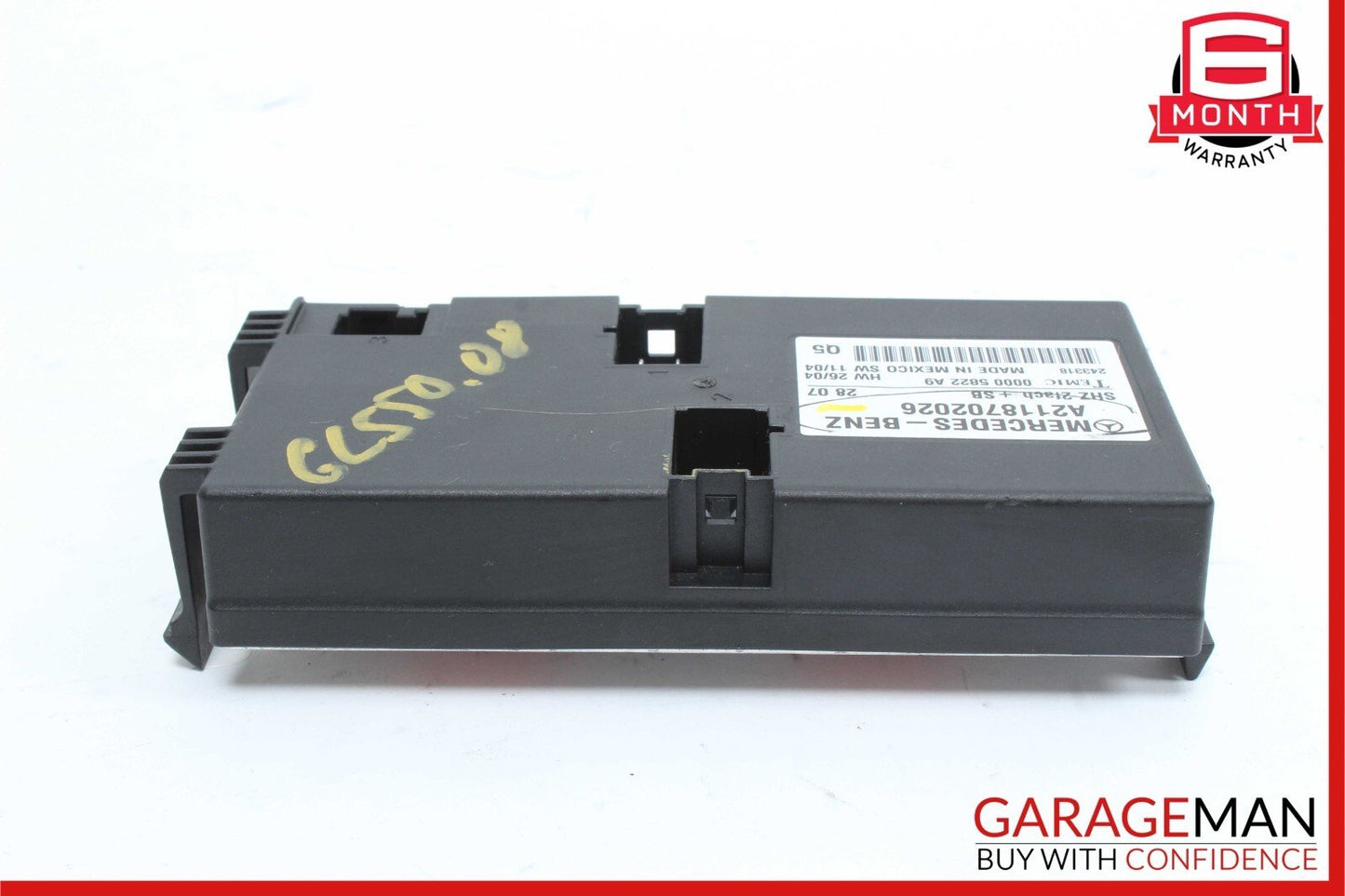 06-13 Mercedes X164 GL550 4Matic Heated Seat Computer Control Module Unit OEM