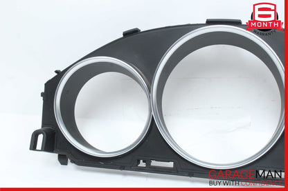 12-14 Mercedes W204 C300 Cluster Speedometer Gauge Surround Trim Cover Bezel