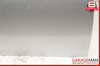 05-08 Porsche Boxster Cayman 987 Front Right Exterior Door Shell Frame Silver