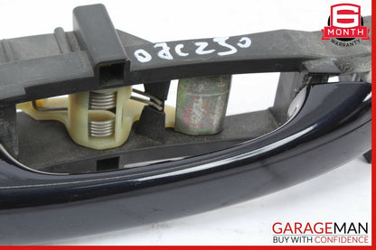 05-07 Mercedes W203 C230 C320 Rear Right Side Exterior Door Handle Blue