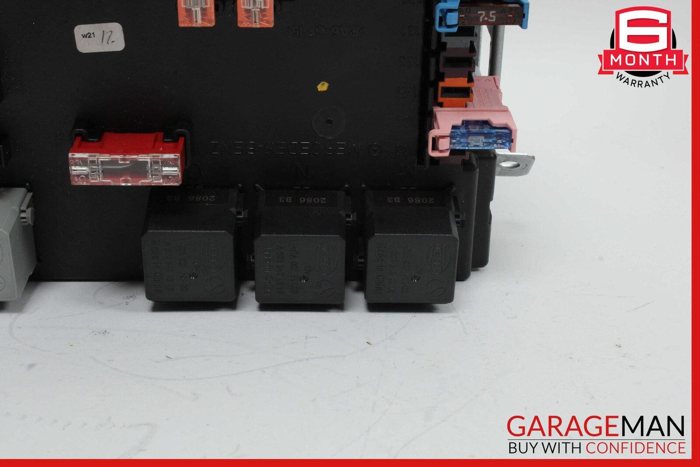 10-13 Mercedes W221 S550 S400 S65 AMG Rear Sam Fuse Box Relay Module Control OEM