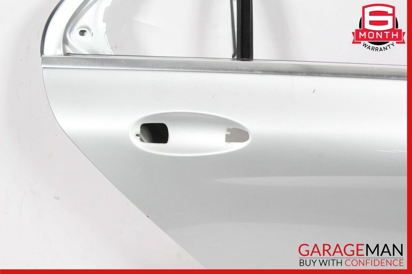15-20 Mercedes W205 C300 Sedan Rear Right Side Exterior Door Shell Silver OEM