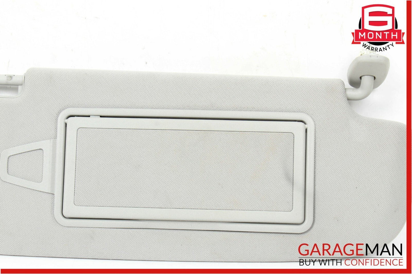 07-13 Mercedes CL600 S550 Front Right Sun Visor Sunvisor Shade Cover Suede Grey