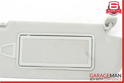 07-13 Mercedes CL600 S550 Front Right Sun Visor Sunvisor Shade Cover Suede Grey