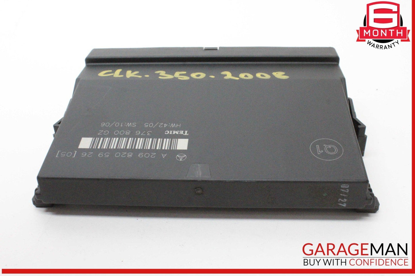 03-09 Mercedes W209 CLK350 CLK55 AMG CLK320 Rear Temic Control Module Unit OEM
