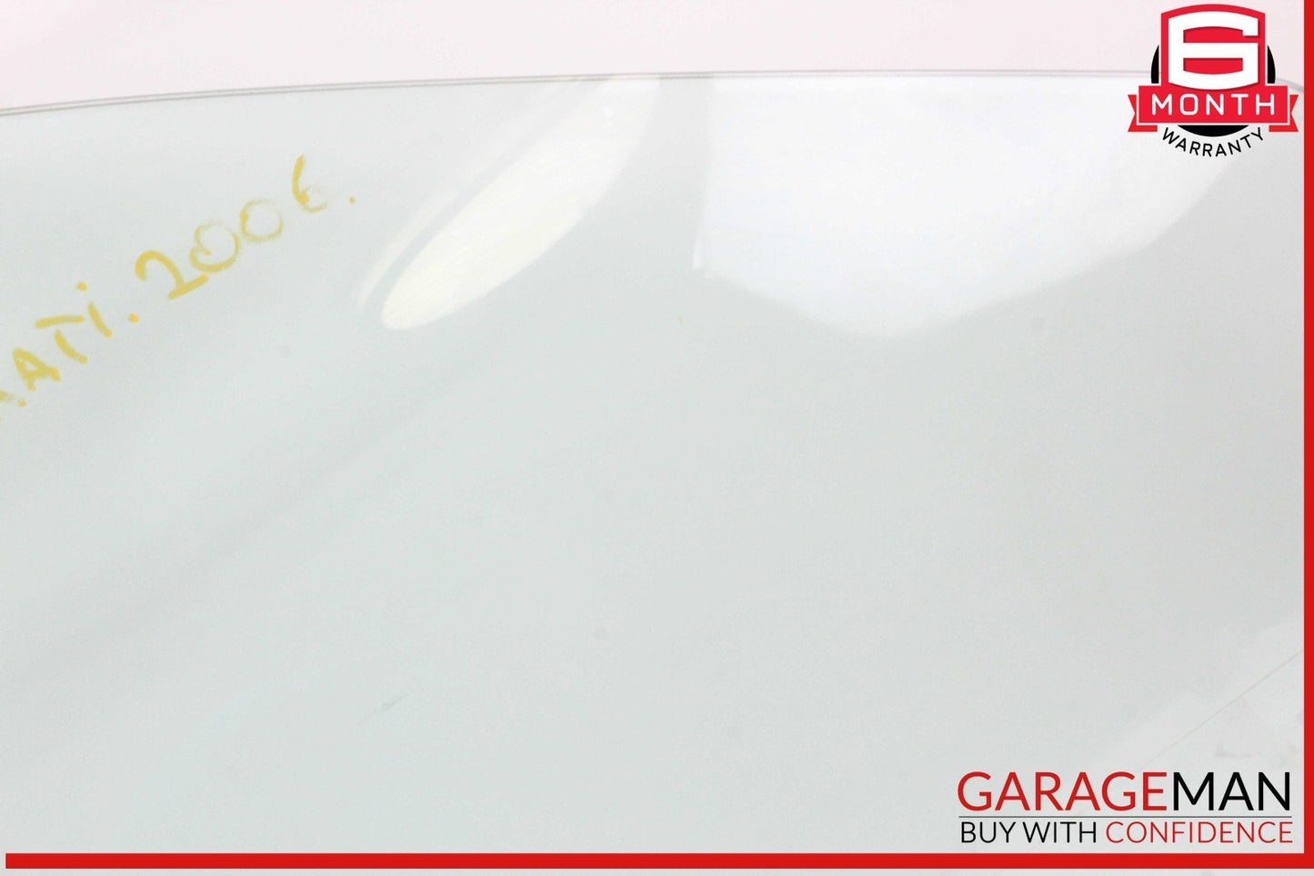 03-13 Maserati Quattroporte M139 Front Right Side Door Window Glass OEM