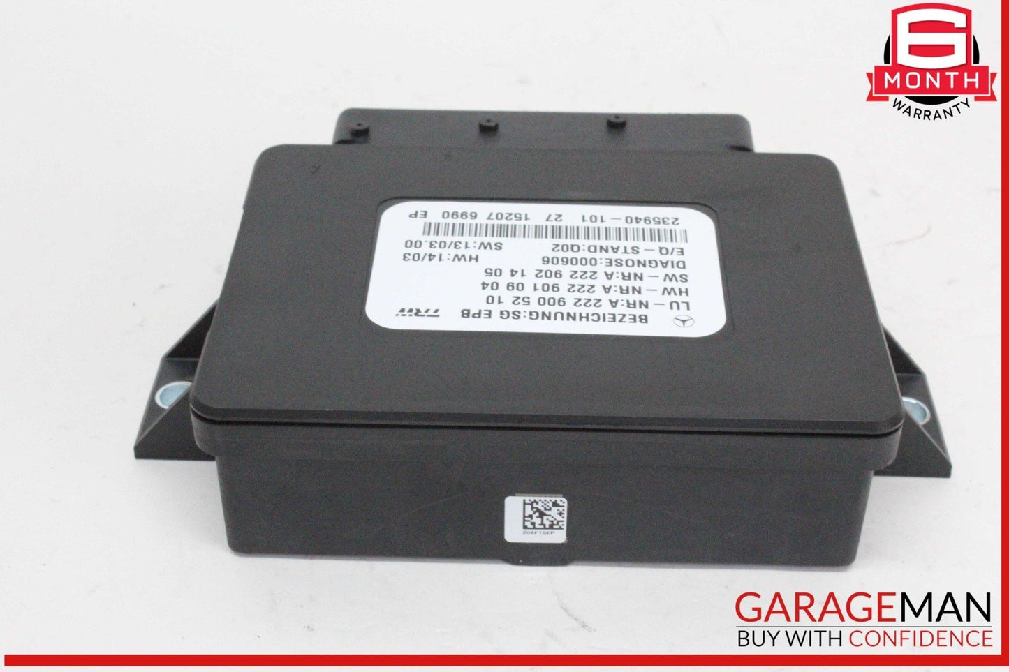 14-17 Mercedes W222 S550 Electronic Parking Brake Control Module Unit OEM