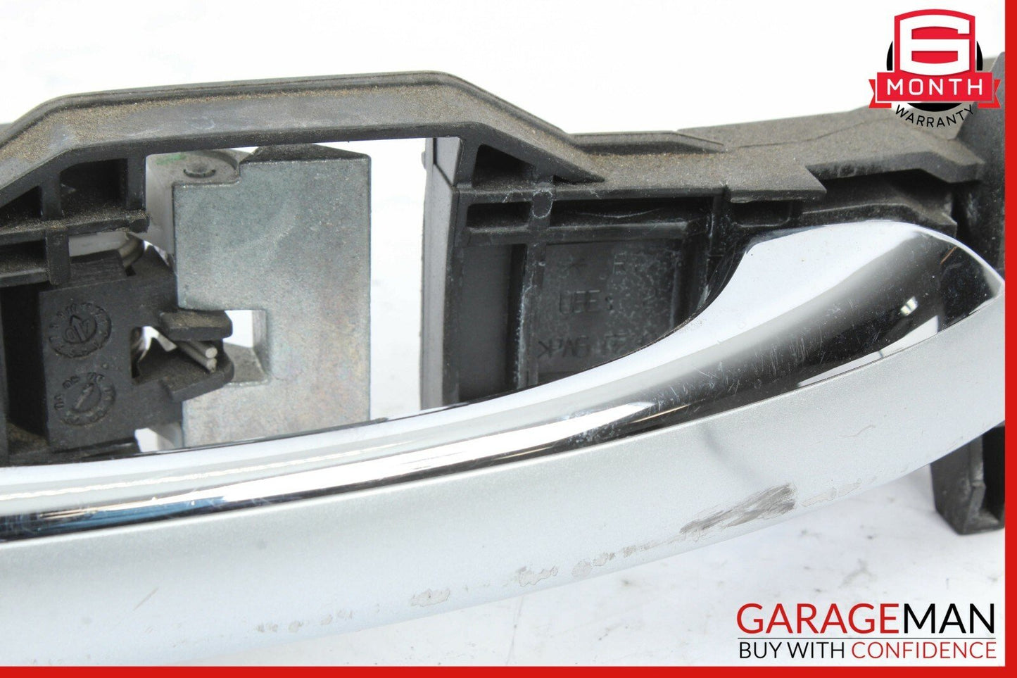 03-09 Mercedes W211 E350 Front Right Passenger Side Exterior Door Handle Silver