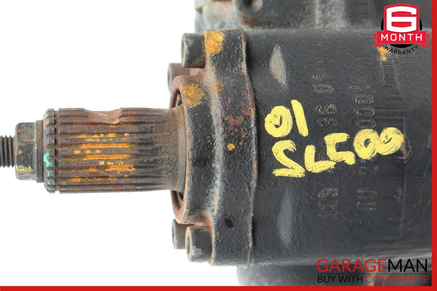 90-02 Mercedes R129 SL320 SL500 CLK430 Power Steering Gear Box Gearbox Assembly