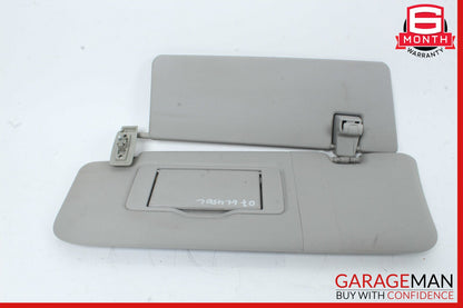 06-12 Mercedes GL450 ML450 Front Left Side Sun Visor Sunvisor Cover Shade Gray