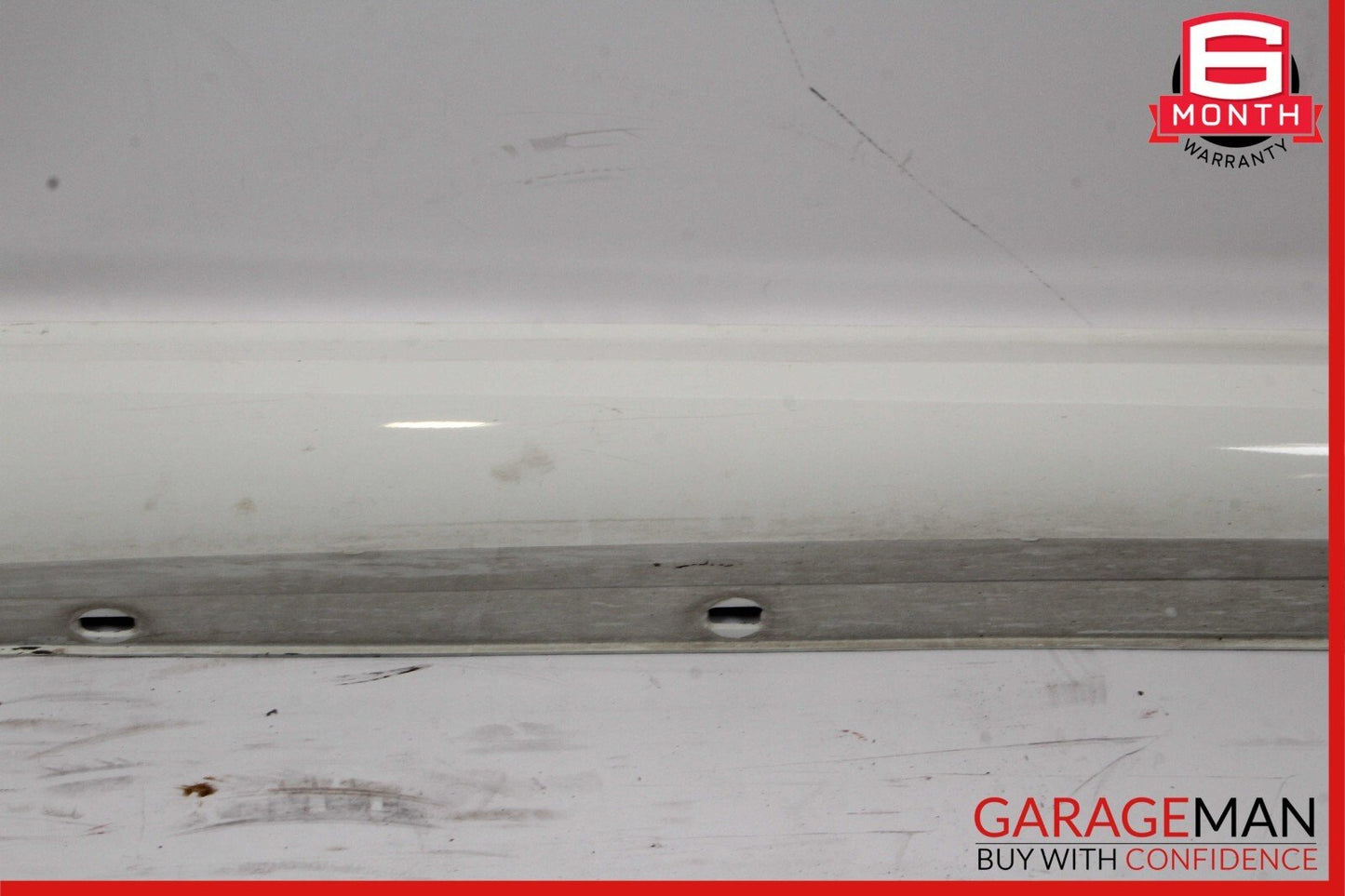 12-14 Mercedes W204 C350 C250 Coupe Sport Right Side Rocker Skirt Moulding White