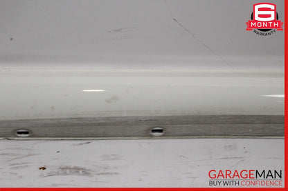 12-14 Mercedes W204 C350 C250 Coupe Sport Right Side Rocker Skirt Moulding White