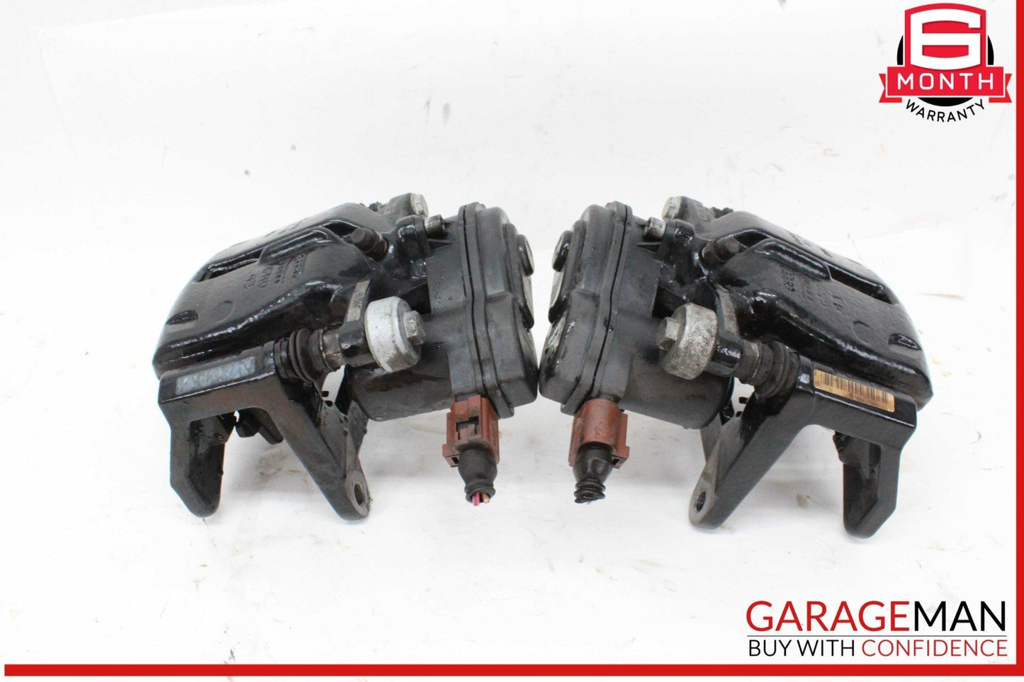 14-17 Audi SQ5 Rear Left and Rear Right Side Brake Caliper Calipers Set of 2 Pc