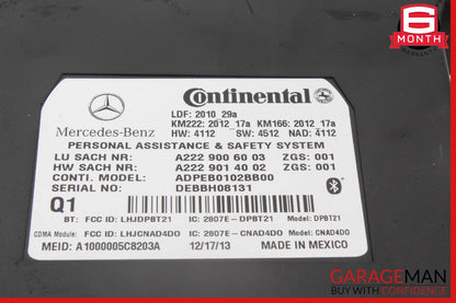 10-20 Mercedes W204 C250 E350 GLA250 SL400 Communication Control Module Unit OEM
