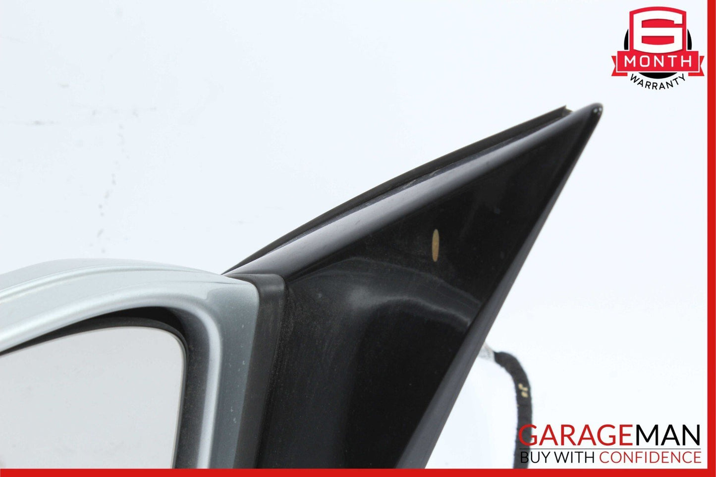 06-10 Mercedes W251 R350 Front Left Driver Side Mirror Door Rear View Silver OEM