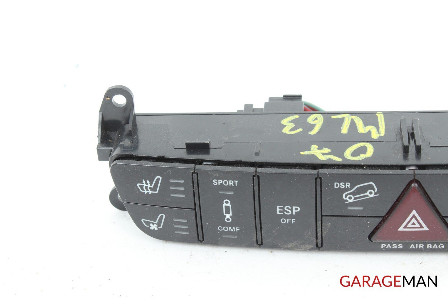 06-11 Mercedes W164 ML350 ML63 AMG Dash Hazard Light Switch Control Module A124