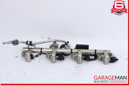 12-15 Mercedes W204 C250 CGI 1.8L M271 Fuel Injector Rail Line Assembly OEM