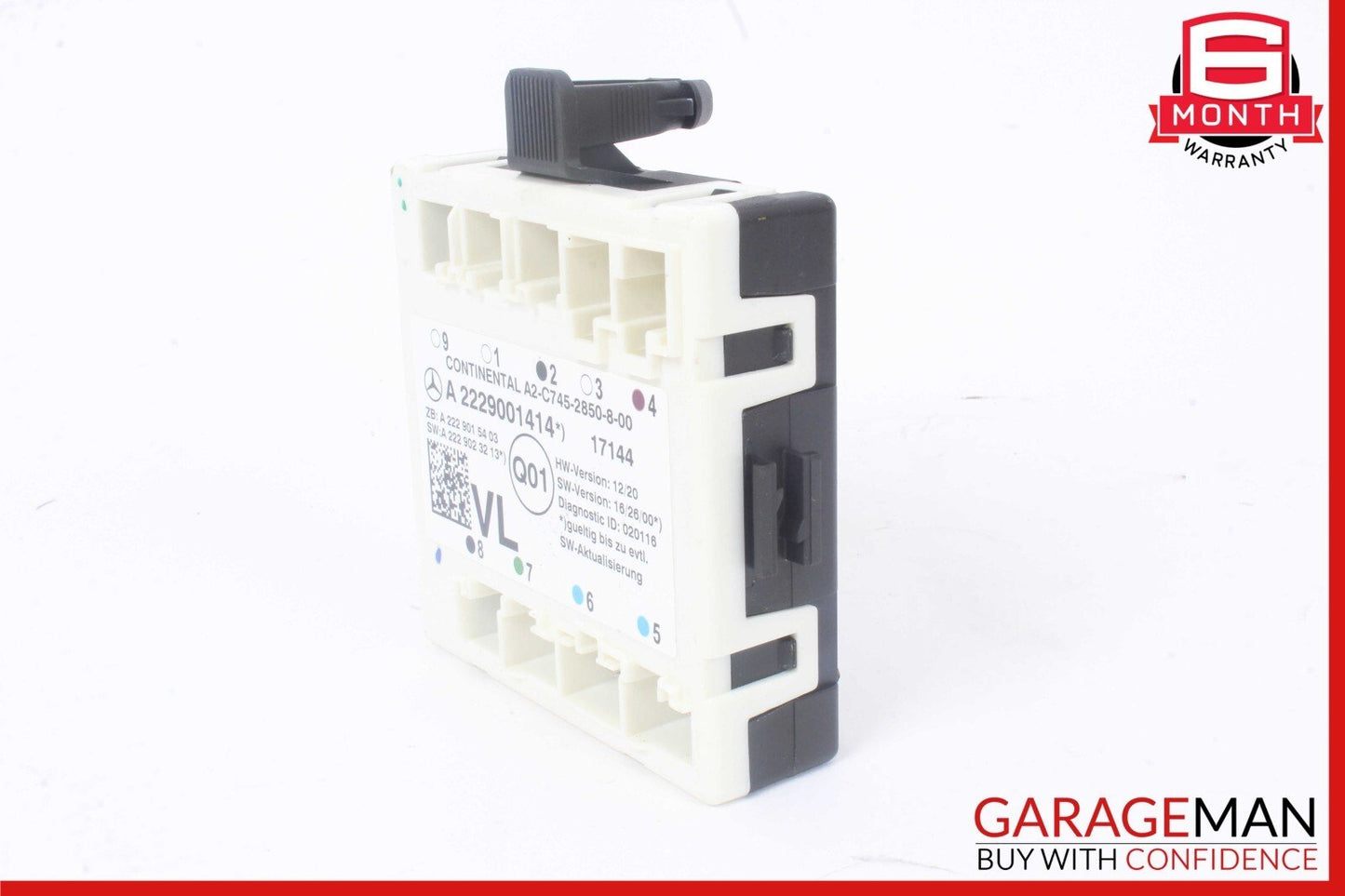 15-18 Mercedes W205 C300 C350e Front Left Side Door Control Module Unit OEM