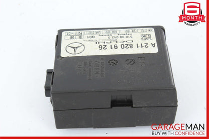 00-11 Mercedes SLK350 CLK500 SL500 CL600 Anti Theft Alarm Control Module Unit
