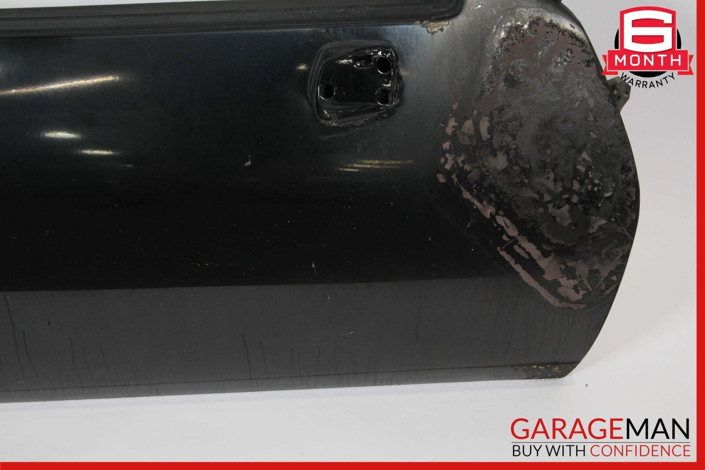 84-91 Porsche 928 Front Right Side Exterior Door Shell Panel Black OEM