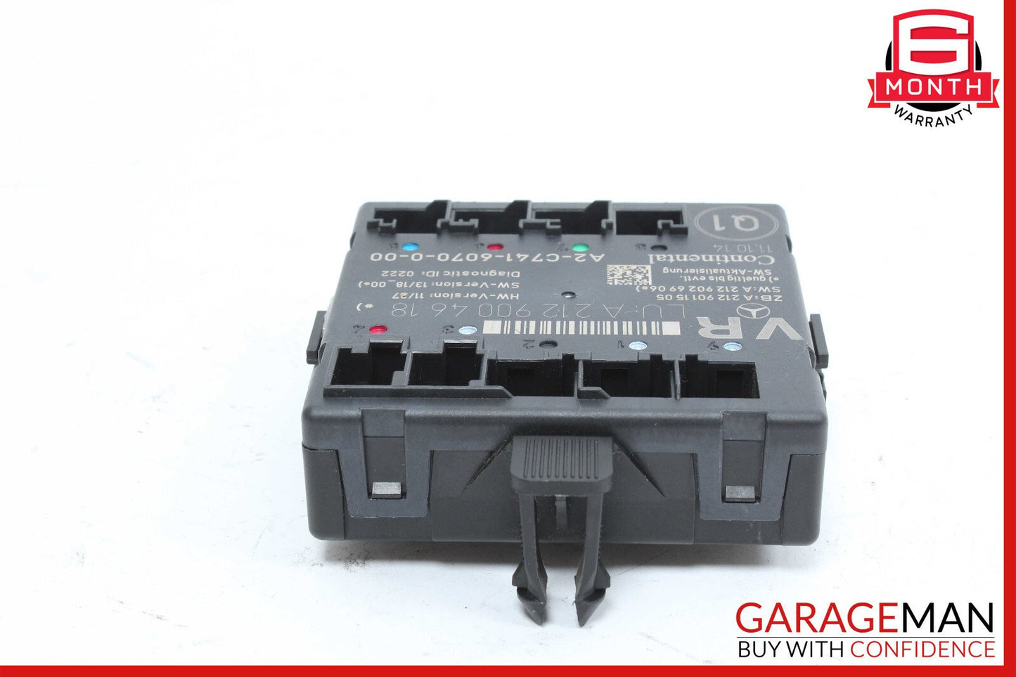 08-17 Mercedes W207 E400 Front Right Passenger Side Door Control Module OEM