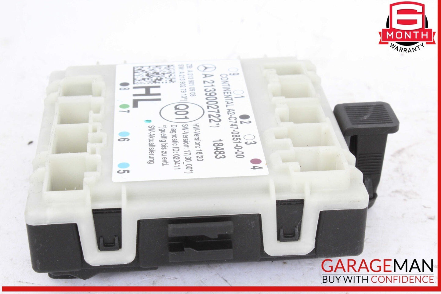 19-23 Mercedes W205 C300 C350 Rear Left Driver Side Door Control Module Unit OEM