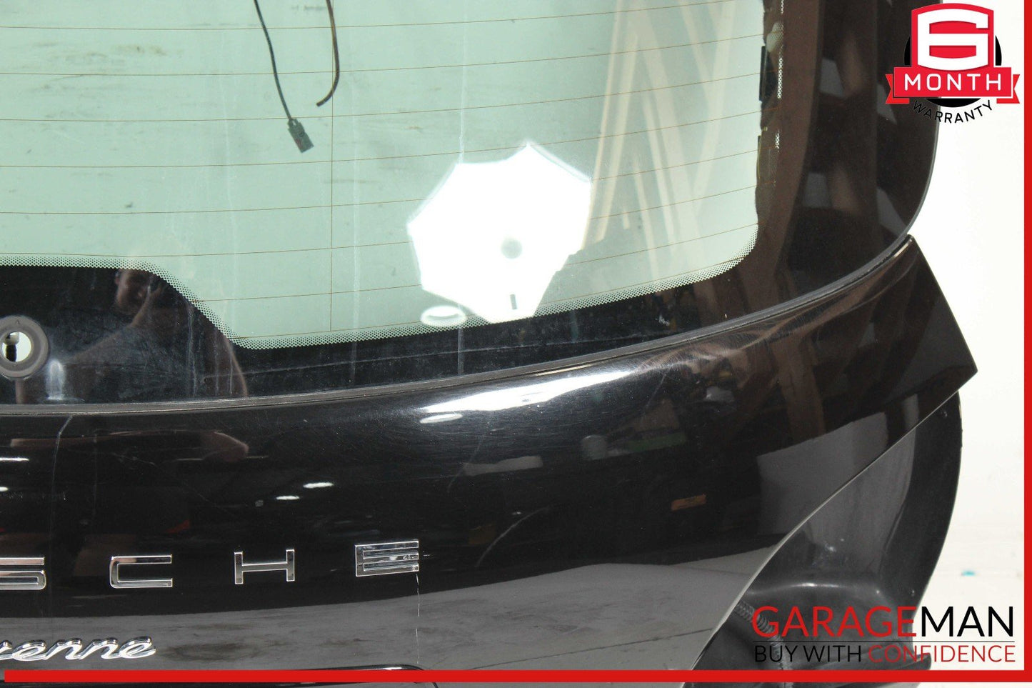 11-14 Porsche Cayenne 958 Trunk Lid Liftgate Tailgate Hatch Shell OEM