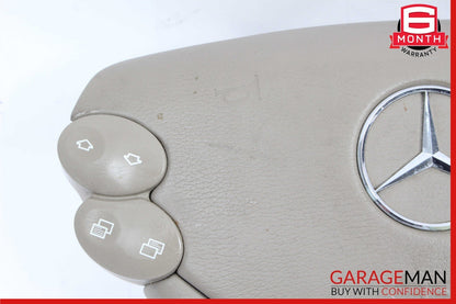 03-12 Mercedes W209 CLK320 E350 SL500 Steering Wheel Airbag Air Bag Beige