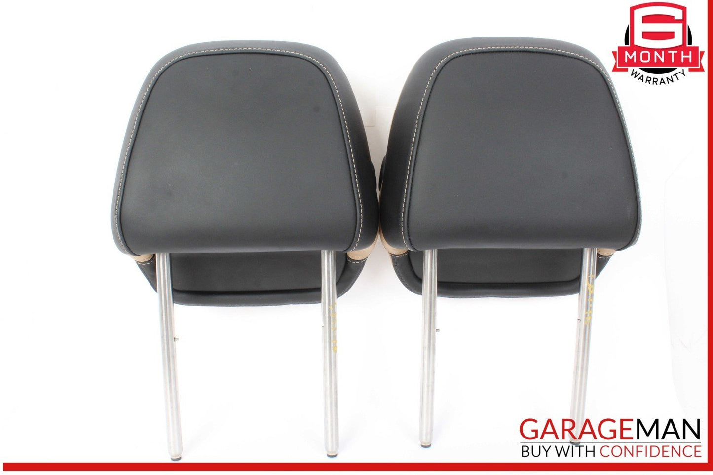 11-18 Porsche Cayenne 958 Front Right and Left Side Seat Headrest Head Rest OEM