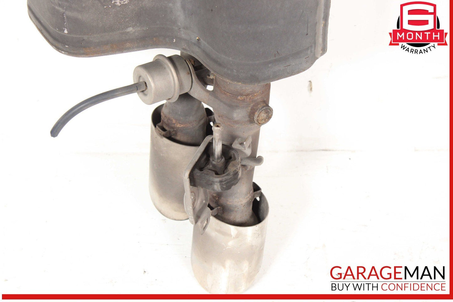 14-17 Maserati Quattroporte SQ4 Rear Right & Left Exhaust Muffler Dual Tip OEM