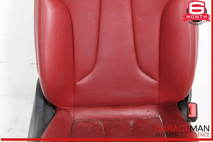 15-20 Audi S3 A3 Front Right Passenger Side Complete Seat Cushion Red OEM