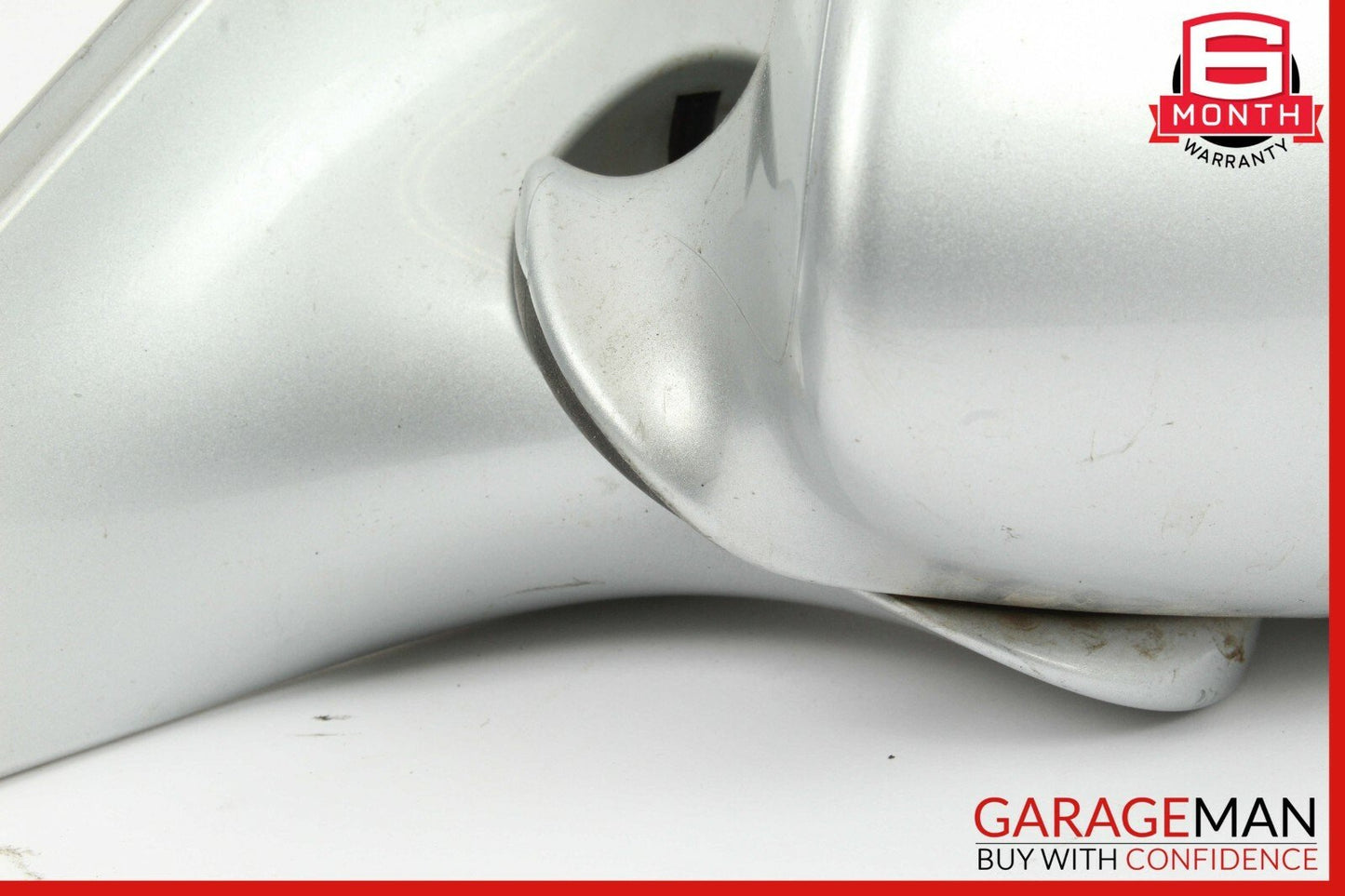 07-09 Mercedes W221 S550 Front Left Driver Side Mirror Door Rear View Silver OEM