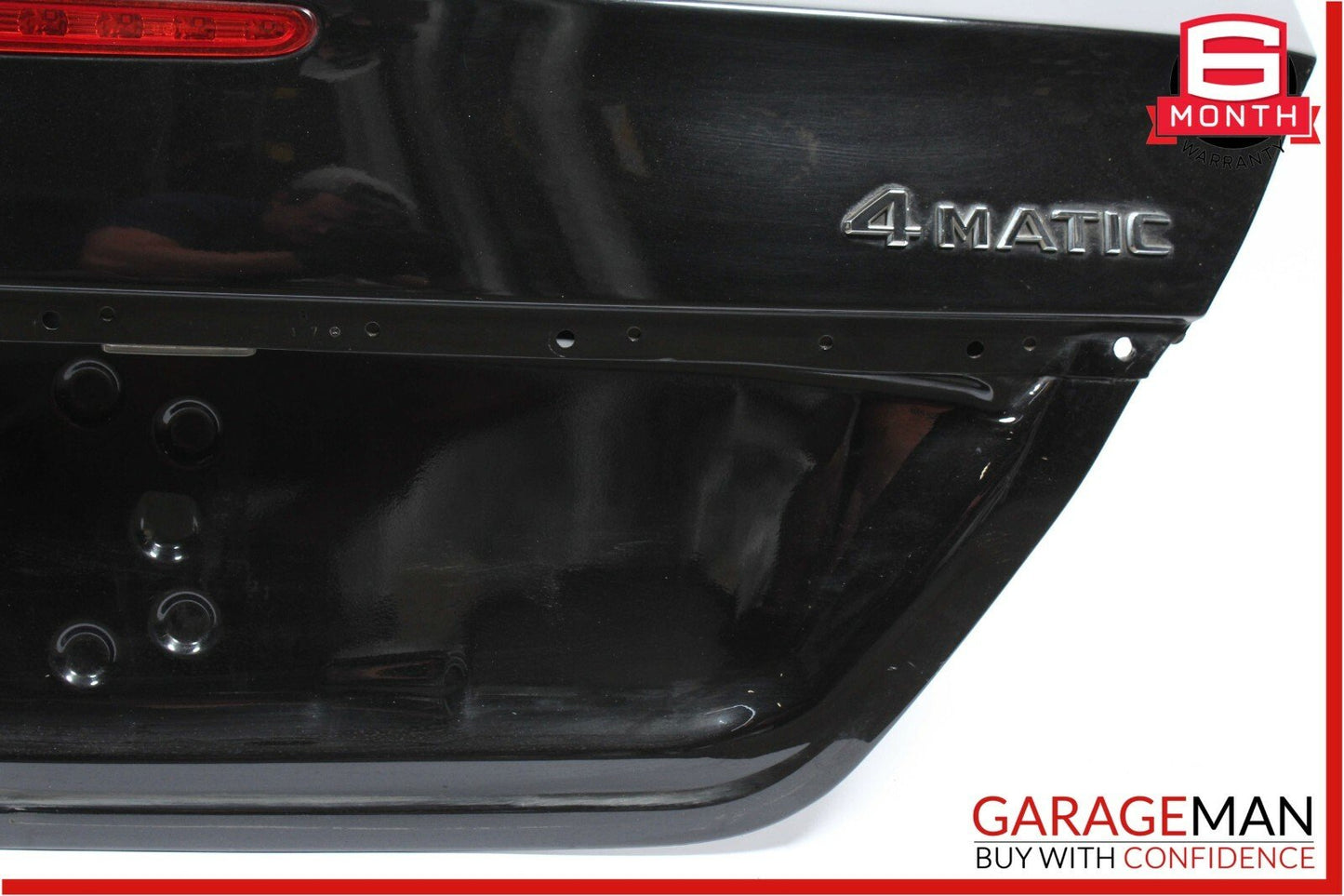 03-09 Mercedes W211 E350 E550 Sedan Rear Trunk Lid Deck Shell Assembly Black