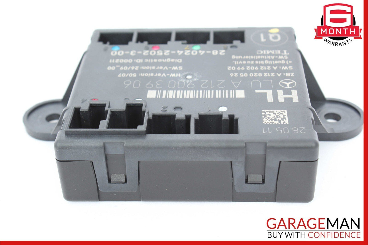 08-18 Mercedes C250 E350 C300 CLS400 Rear Left Side Door Control Module Unit
