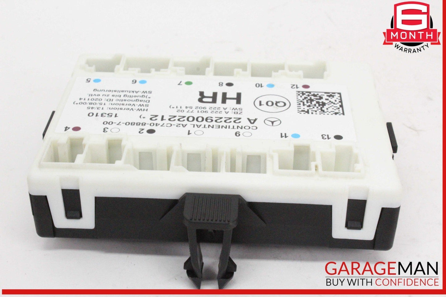 14-17 Mercedes W222 S550 Rear Right Passenger Side Door Control Module Unit OEM