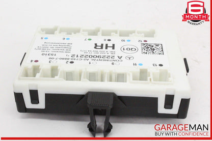 14-17 Mercedes W222 S550 Rear Right Passenger Side Door Control Module Unit OEM