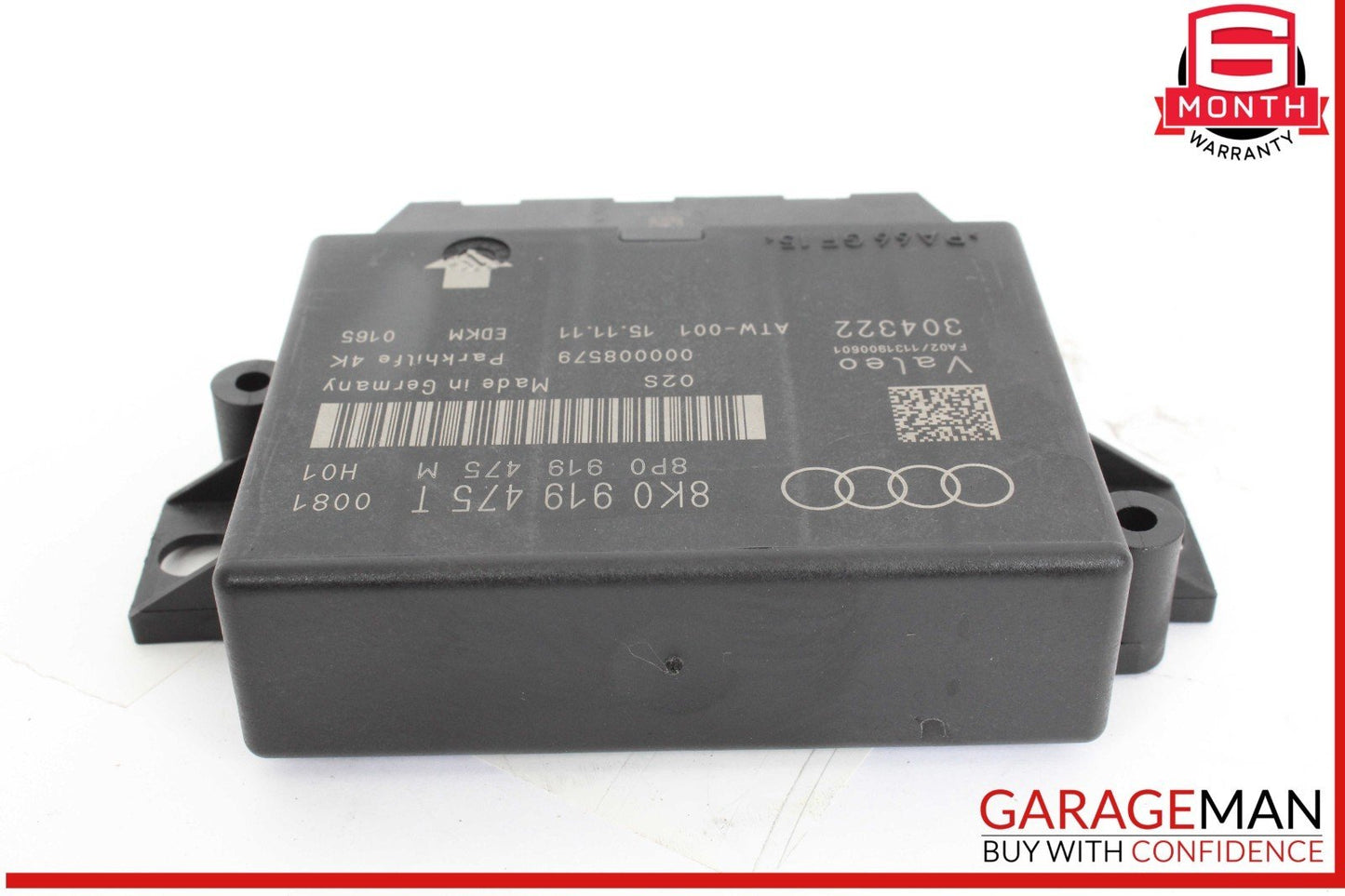 08-12 Audi S4 Park Parking Assist Distance Control Module Unit 8K0919475T OEM
