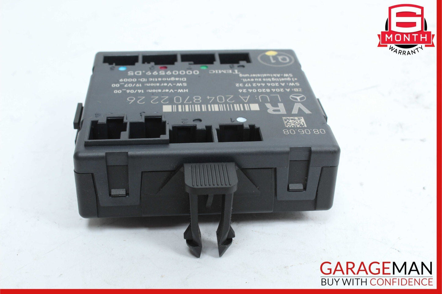 08-18 Mercedes W204 C300 C250 E400 Front Right Side Door Control Module OEM