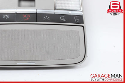 07-09 Mercedes W221 S550 CL600 Overhead Dome Light Sunroof Control Grey OEM
