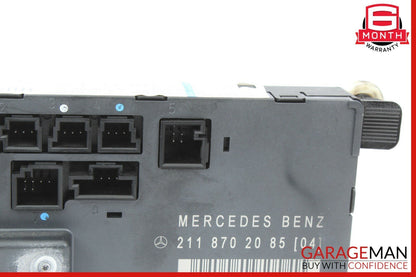 03-09 Mercedes W211 E320 E350 E550 Front Right Side Door Controller Module Unit